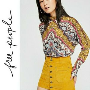 💛🌹Free People jersey kit top🌹💛